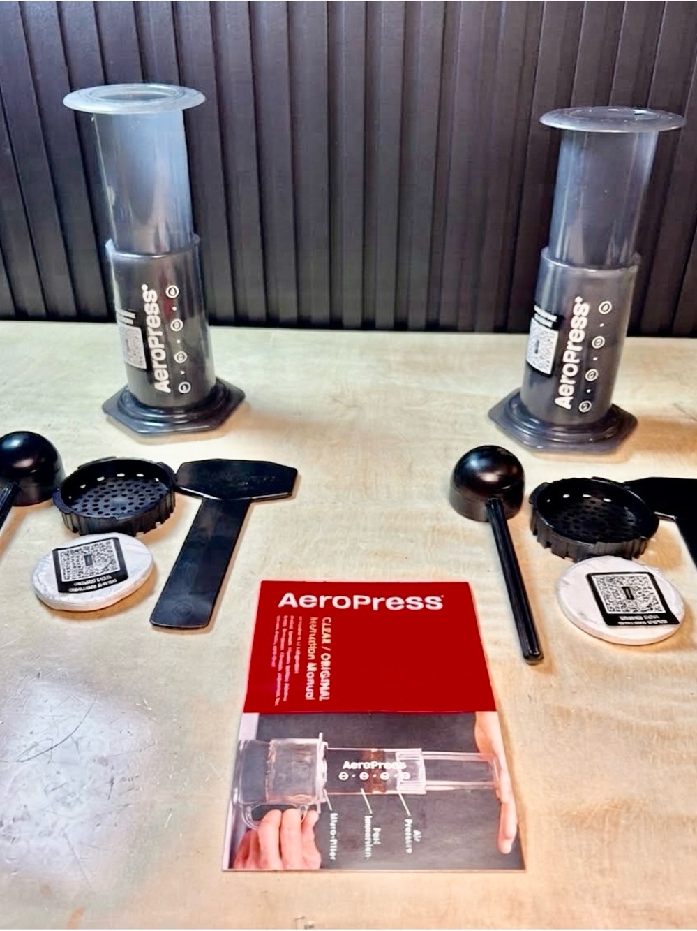 Bundle of 2 AeroPress Original Coffee press New⁠